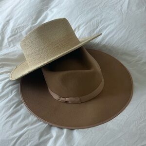 Set of 2 Brixton & Lack of Color Hats